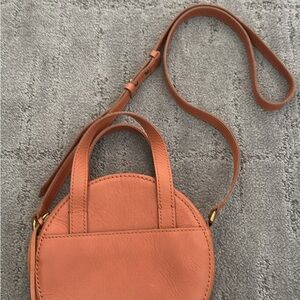Madewell Tan Crossbody Bag with Adjustable Strap
